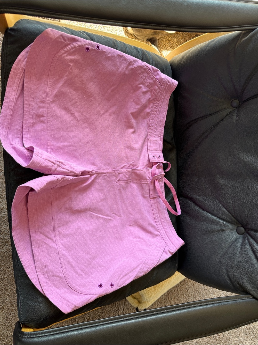Prana Pink Athletic Drawstring Shorts